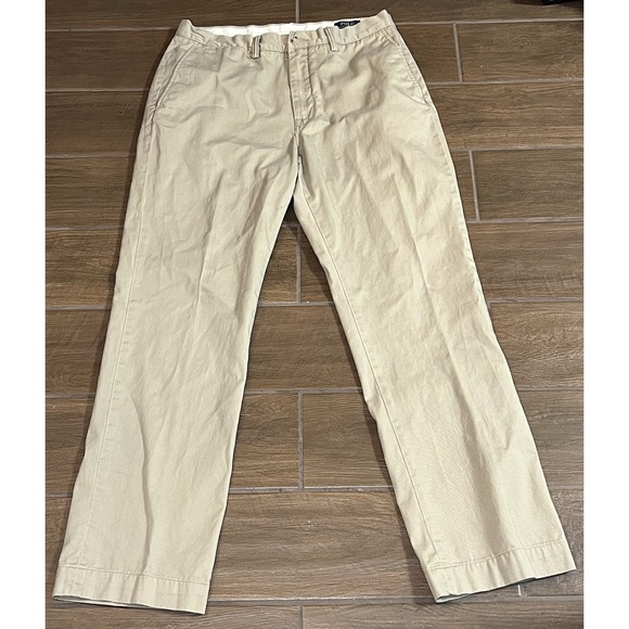 Polo Ralph Lauren Other - Polo Ralph Lauren Men's The Polo Chino 34x32 Beige Twill Classic Fit Straight
